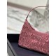 Nylon Pleated Hobo Underarm Bag, Style No: 1NE204