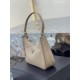 Leather Strap Hobo Women's Nylon Single Shoulder Bag, Style No: 1NE204