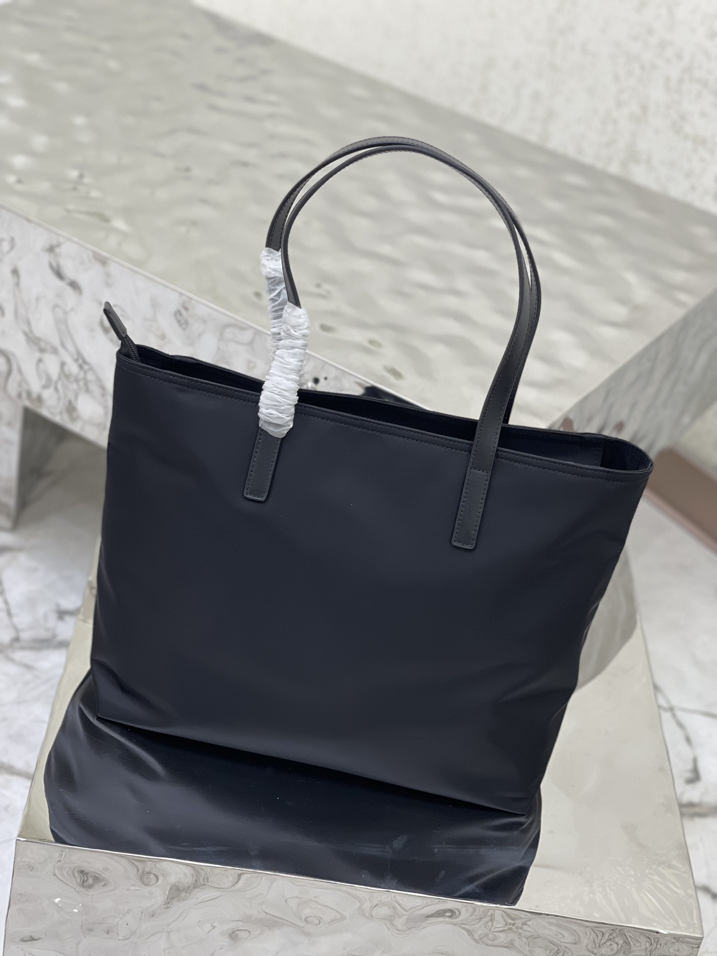 Tote Bag with Saffiano Leather, Style No: 1BG052