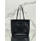 Hollow Tote Shopping Bag in Calfskin, Style No: 1BG503