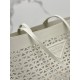 Hollow Tote Shopping Bag in Calfskin, Style No: 1BG503