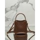 Hollow Barrel Bag "Elf" Saffiano Perforated Calfskin, Style No: 1BA217