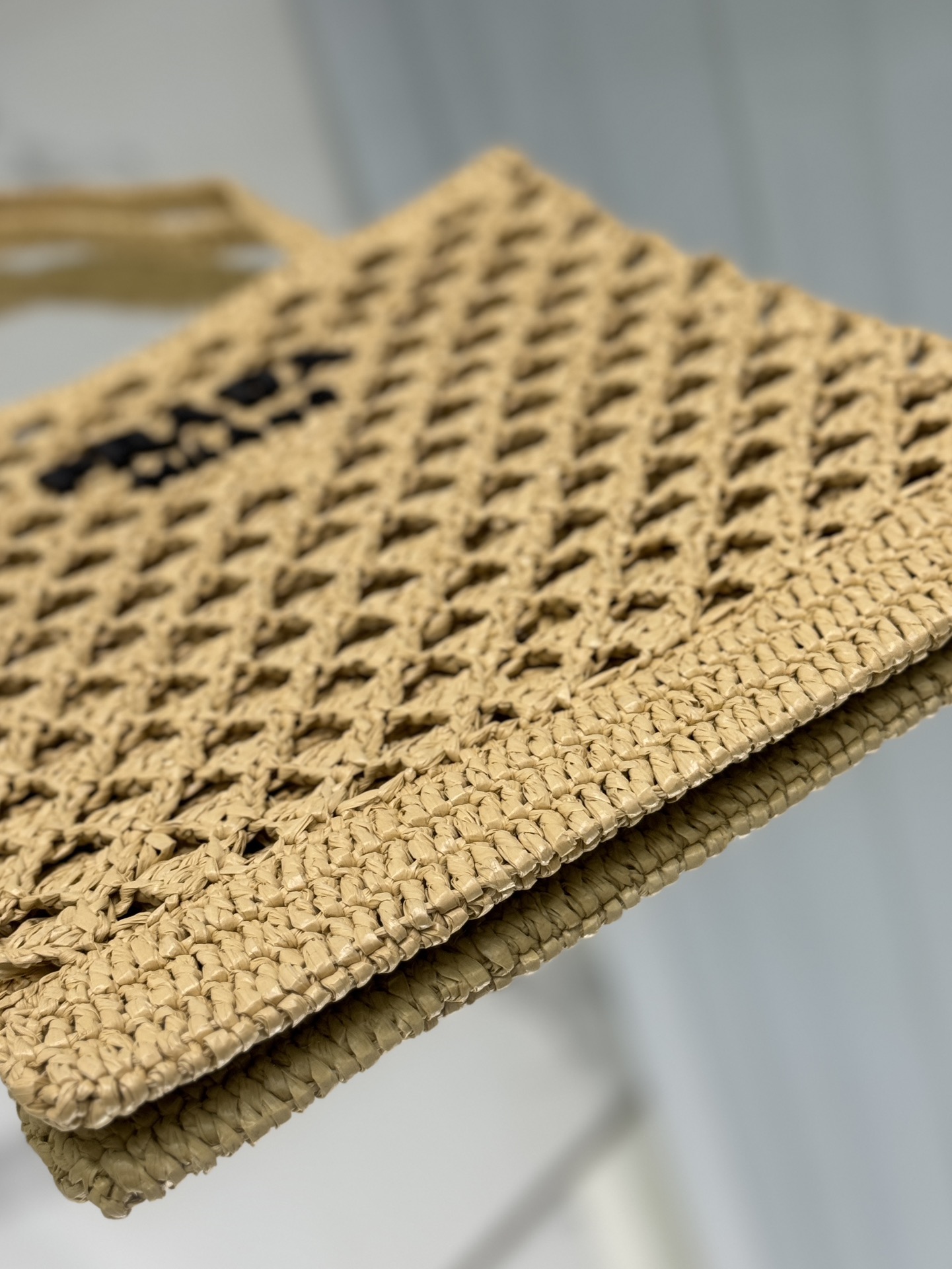 Straw Woven Shopping Bag, Style No: 1BG493