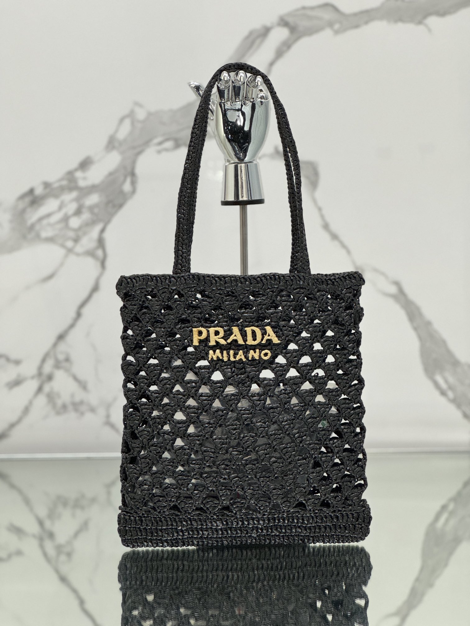 Straw Woven Shopping Bag, Style No: 1BG493