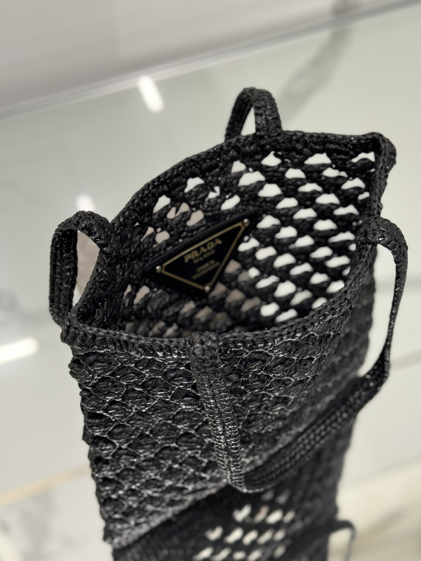 Straw Woven Shopping Bag, Style No: 1BG493