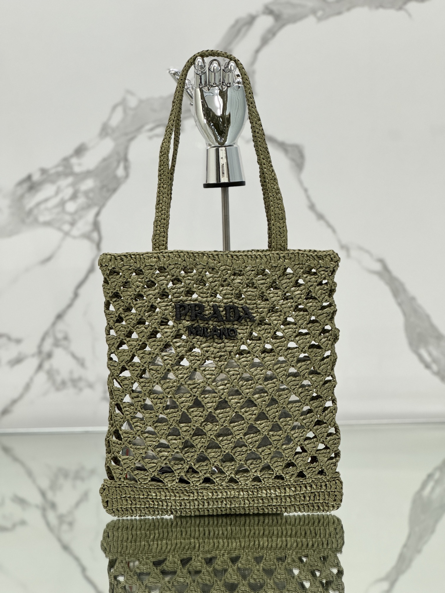 Straw Woven Shopping Bag, Style No: 1BG493