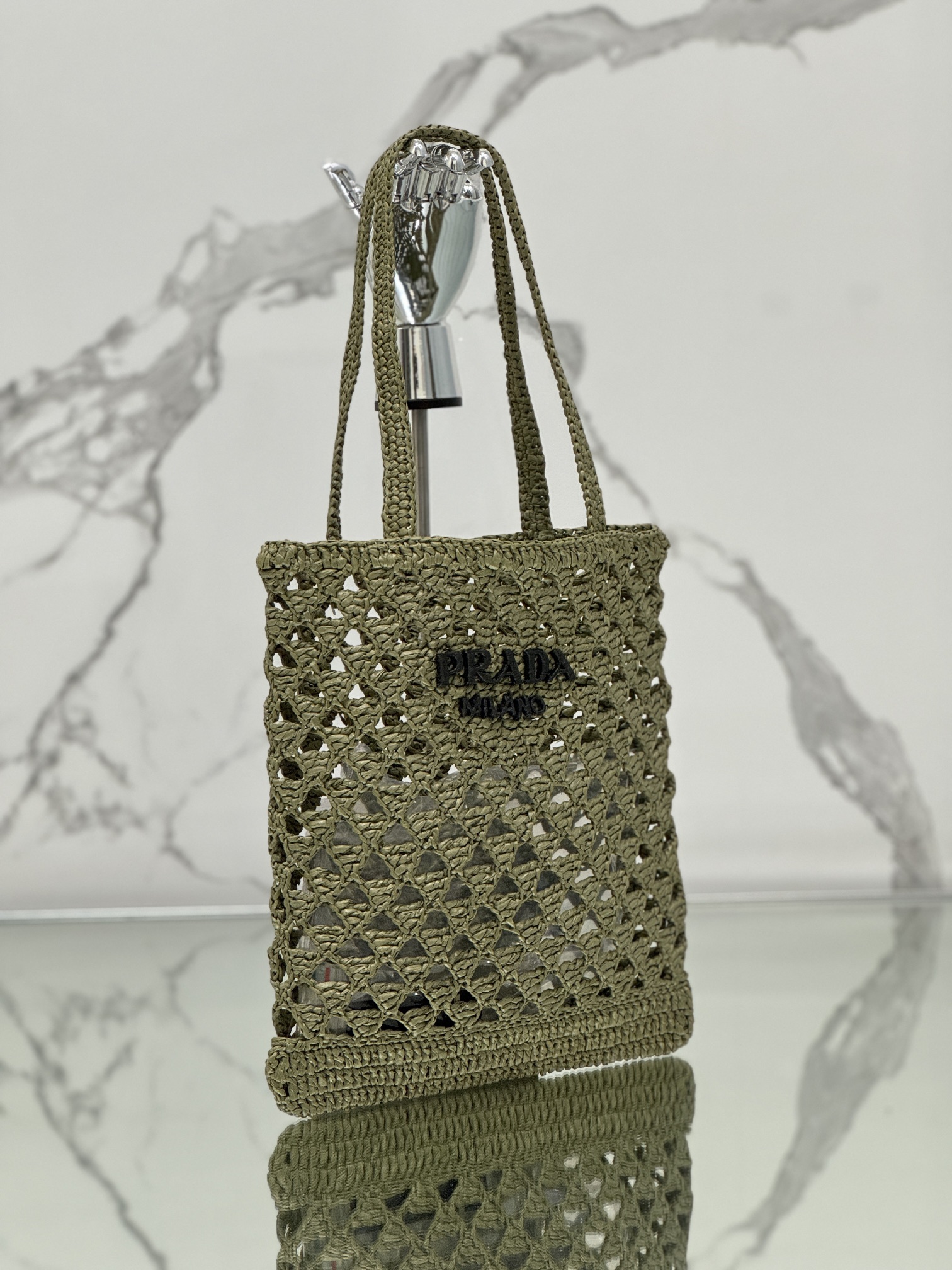 Straw Woven Shopping Bag, Style No: 1BG493