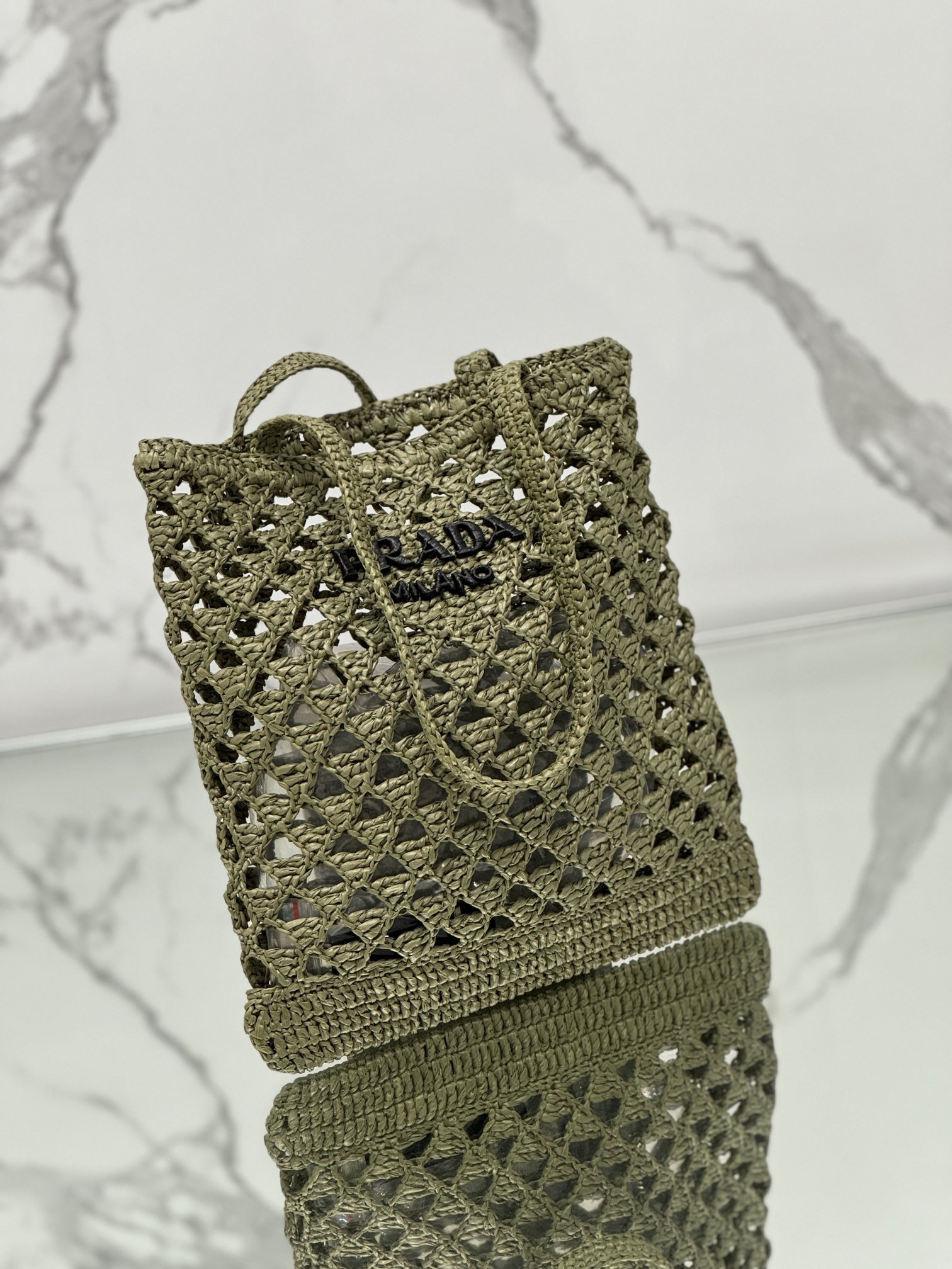 Straw Woven Shopping Bag, Style No: 1BG493