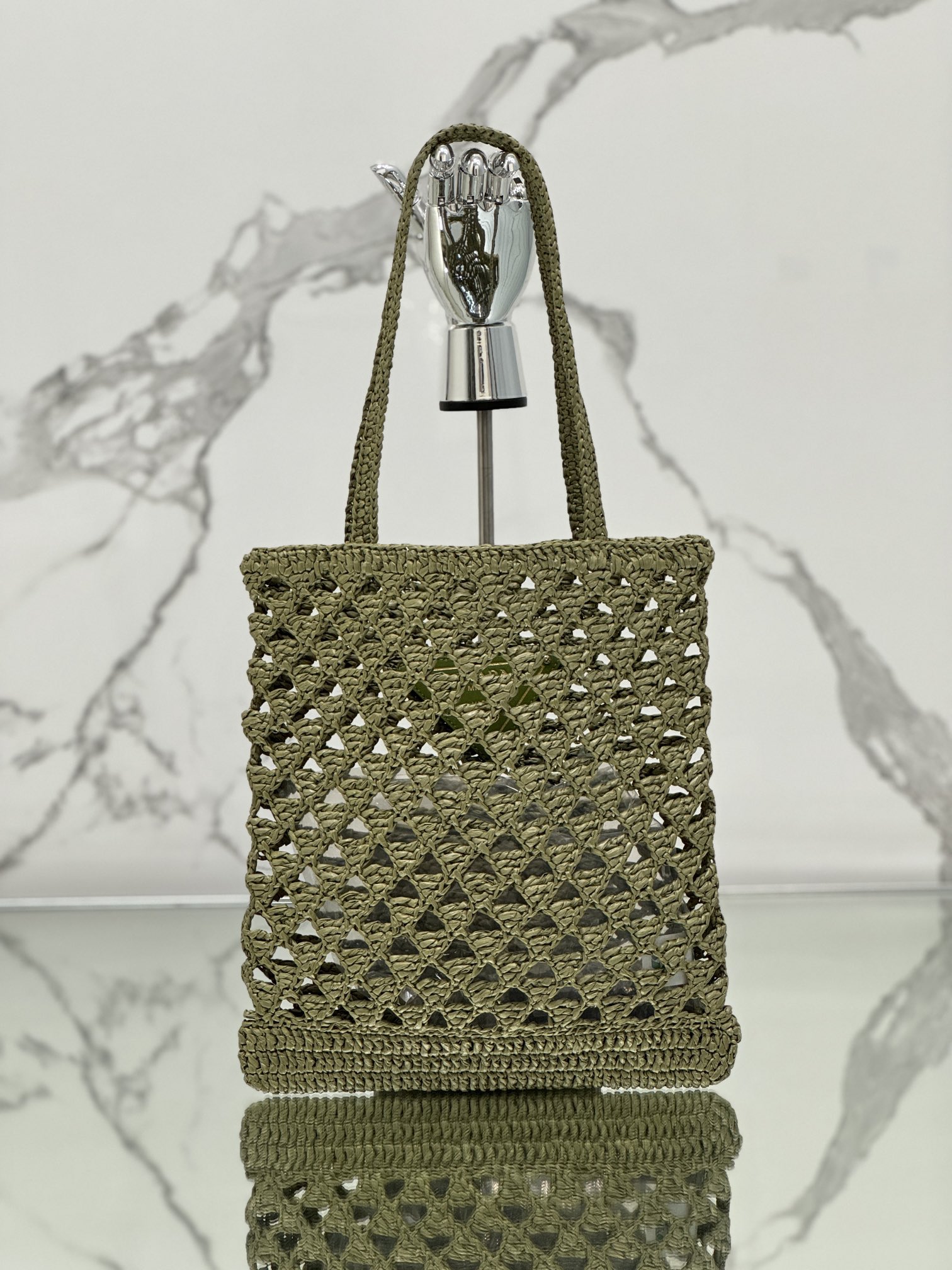 Straw Woven Shopping Bag, Style No: 1BG493