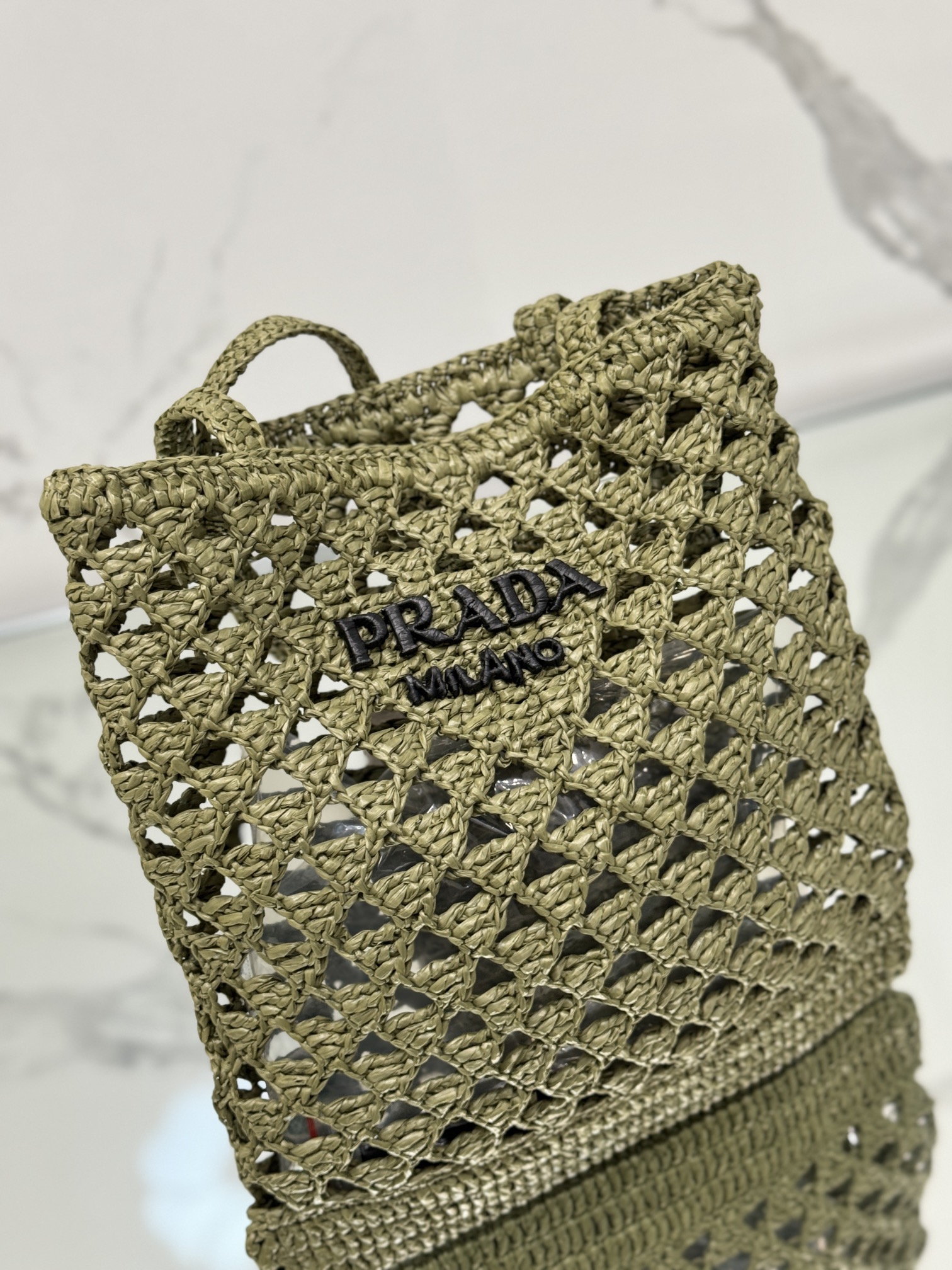 Straw Woven Shopping Bag, Style No: 1BG493