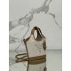 Shoulder Bag (Small with Shoulder Strap) Linen Blend Fabric, Style No: 1BG074