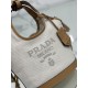 Shoulder Bag (Small with Shoulder Strap) Linen Blend Fabric, Style No: 1BG074