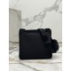 Men's Single Shoulder Bag Made with Saffiano Leather and Re-Nylon Recycled Nylon, Style No: 2VH118