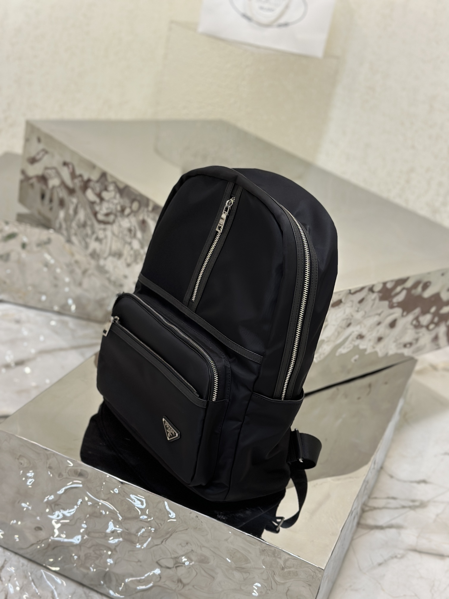 Backpack Made with Imported Parachute Fabric, Style No: 8034