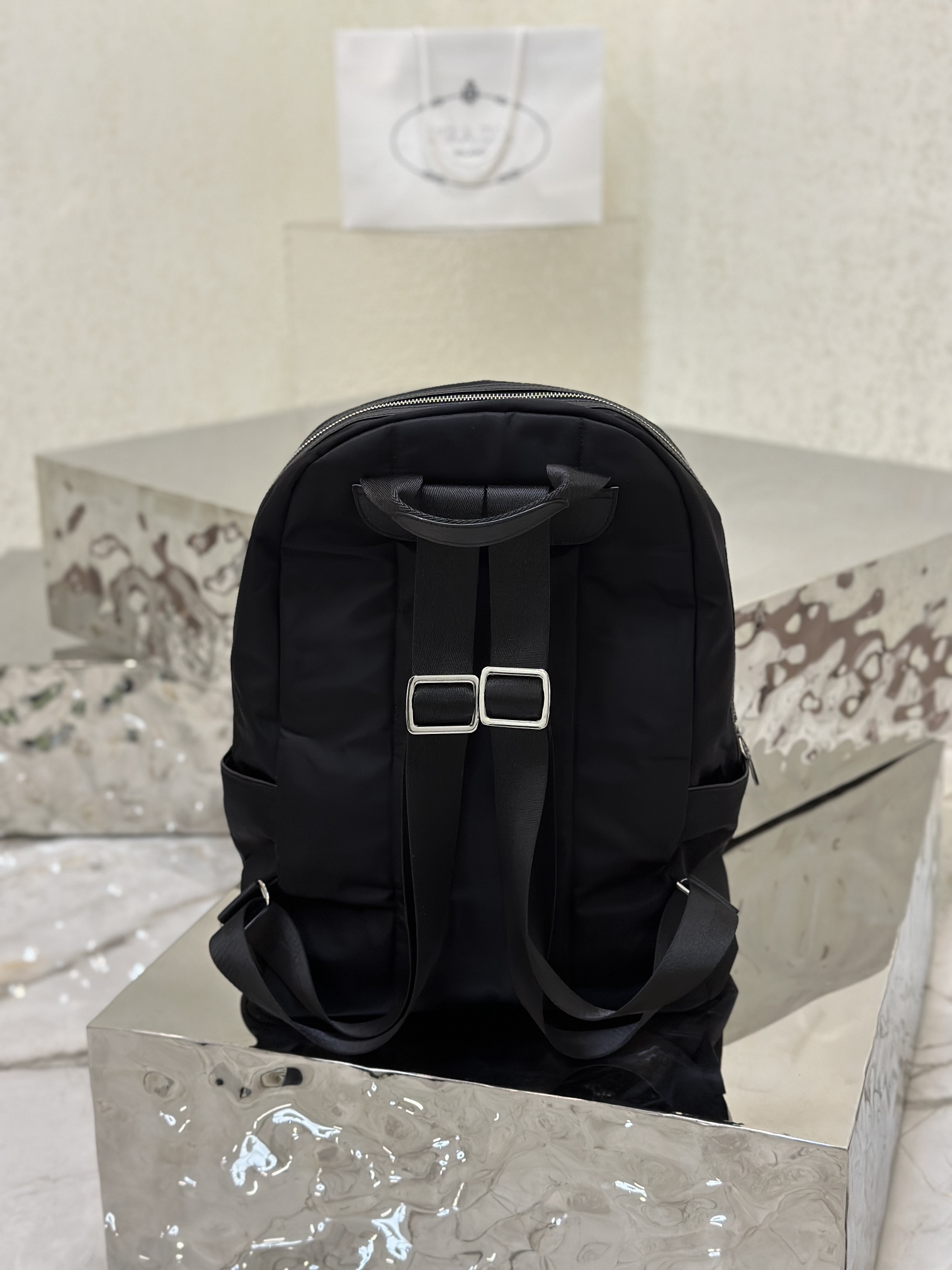 Backpack Made with Imported Parachute Fabric, Style No: 8034