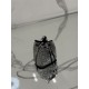 Crystal Mini Bucket Bag Made of Crystal and Satin Materials, Style No: 1NR016