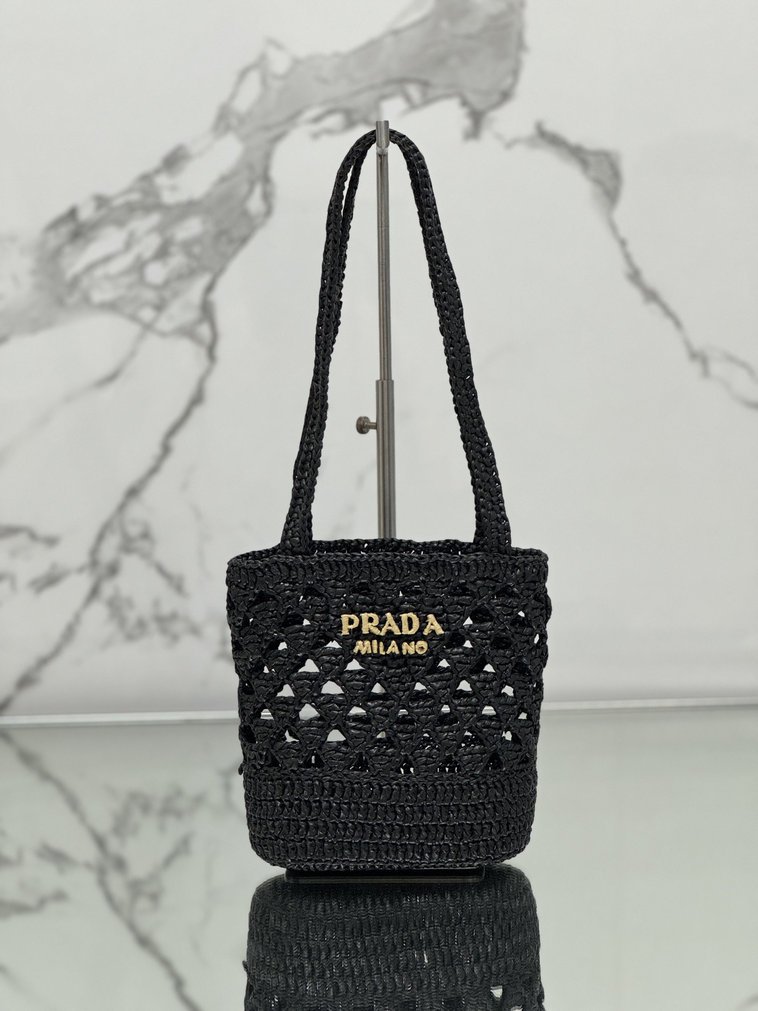 Raffia Tote Bag Handcrafted Raffia, Style Number: 1BG494