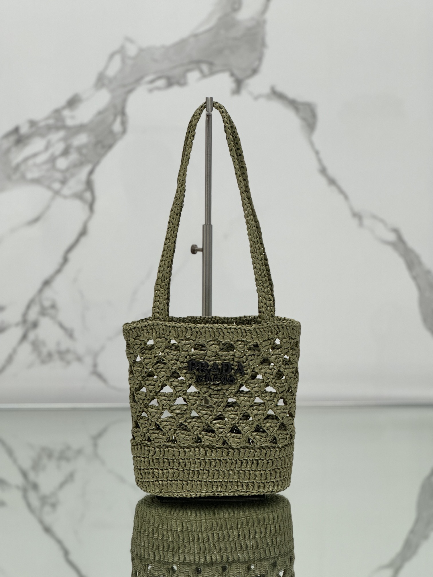 Raffia Tote Bag Handcrafted Raffia, Style Number: 1BG494