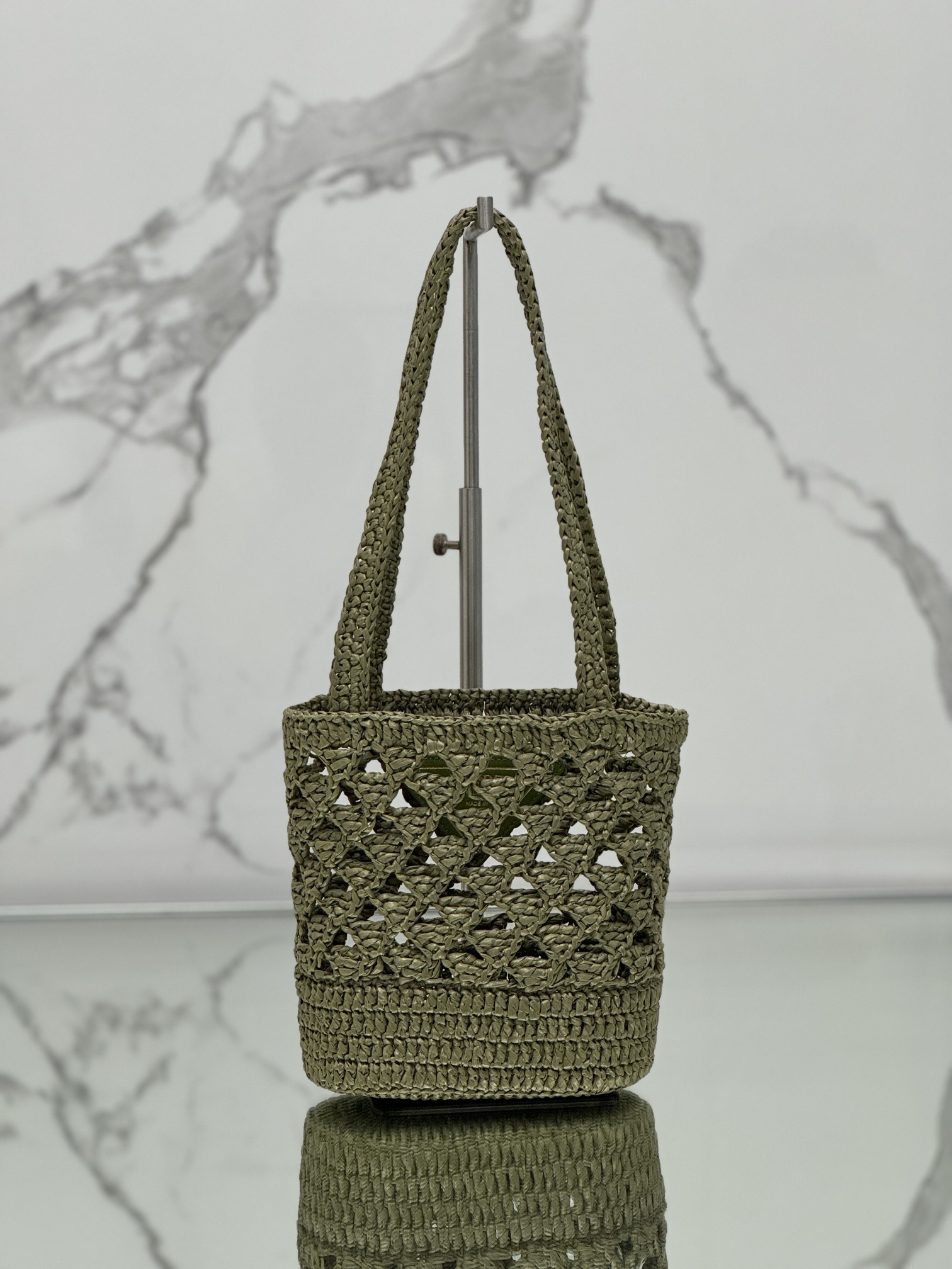 Raffia Tote Bag Handcrafted Raffia, Style Number: 1BG494