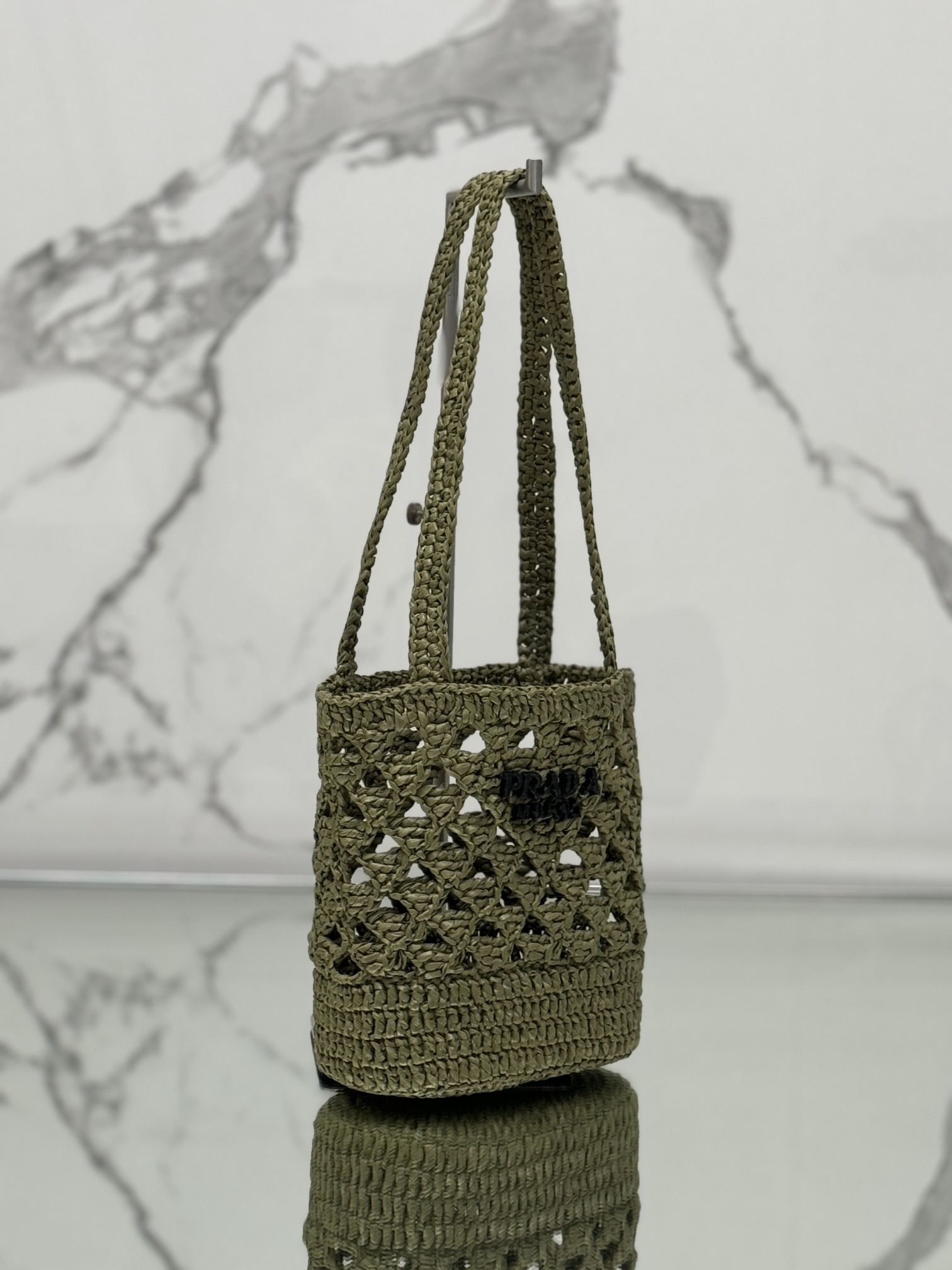 Raffia Tote Bag Handcrafted Raffia, Style Number: 1BG494