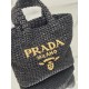 Woven Tote Bag (Small) Imported Raffia Design, Handcrafted, Style Number: 1BG422