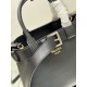 Drawstring Handbag (Small) DoubleBag Shopping Bag Double Series Imported Cowhide, Sheepskin Lining, Style Number: 1BA434