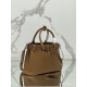 Drawstring Handbag (Small) DoubleBag Shopping Bag Double Series Imported Cowhide, Sheepskin Lining, Style Number: 1BA434