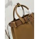 Drawstring Handbag (Small) DoubleBag Shopping Bag Double Series Imported Cowhide, Sheepskin Lining, Style Number: 1BA434