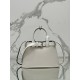 Drawstring Handbag (Small) DoubleBag Shopping Bag Double Series Imported Cowhide, Sheepskin Lining, Style Number: 1BA434