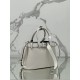 Drawstring Handbag (Small) DoubleBag Shopping Bag Double Series Imported Cowhide, Sheepskin Lining, Style Number: 1BA434