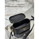 Cosmetic Bag Imported Deer Grain Leather, Sheepskin Lining, Style Number: 1BH202