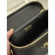 Cosmetic Bag Imported Deer Grain Leather, Sheepskin Lining, Style Number: 1BH202