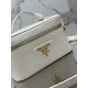 Cosmetic Bag Imported Deer Grain Leather, Sheepskin Lining, Style Number: 1BH202