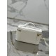 Cosmetic Bag Imported Deer Grain Leather, Sheepskin Lining, Style Number: 1BH202