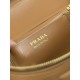 Cosmetic Bag Imported Deer Grain Leather, Sheepskin Lining, Style Number: 1BH202