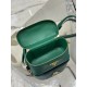 Cosmetic Bag Imported Deer Grain Leather, Sheepskin Lining, Style Number: 1BH202