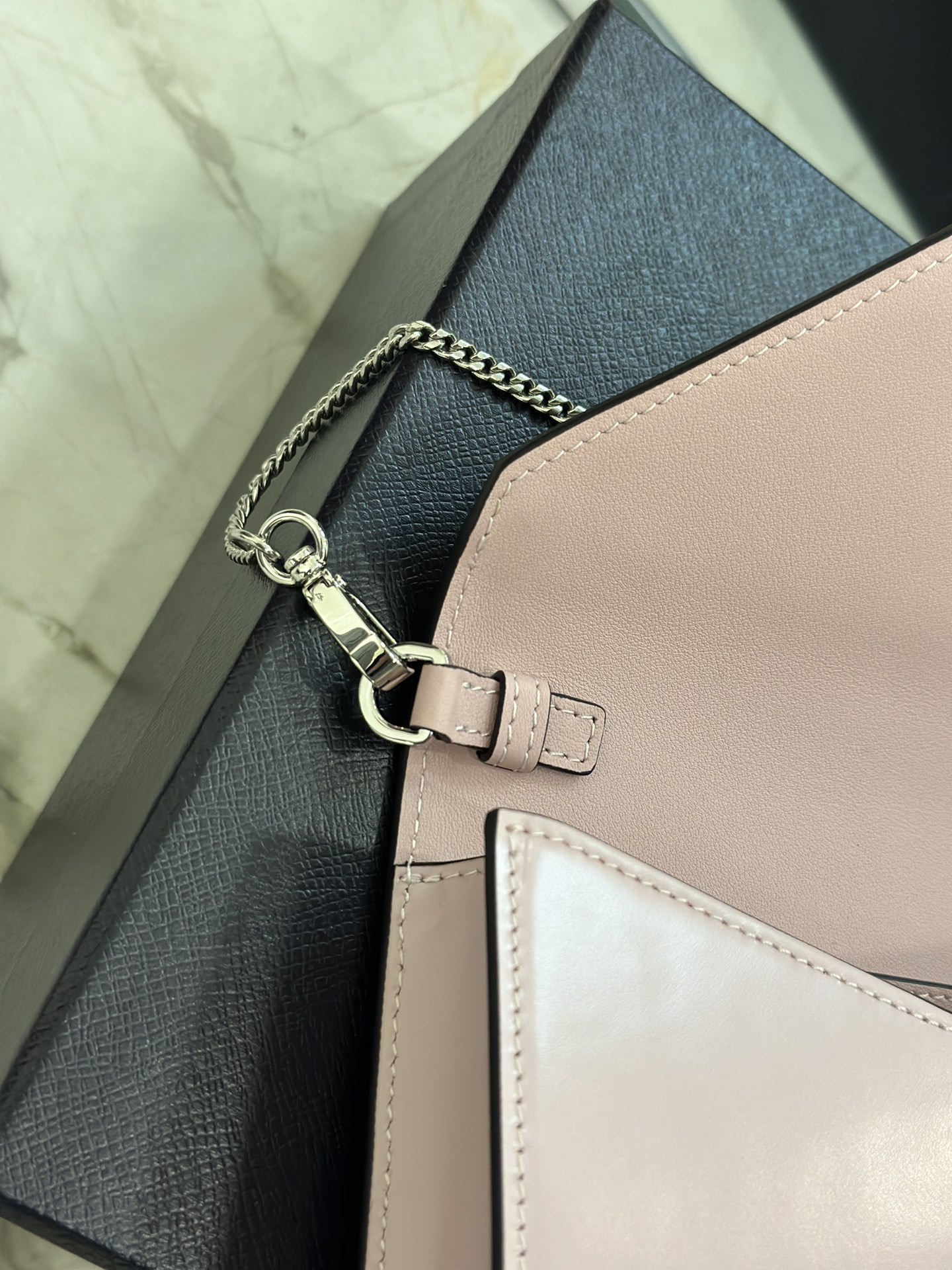 Large Triangular Flap Bag, Style Number: 1BH189