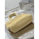 Woven Tote Bag (Small) Imported Raffia Design, Style Number: 1BG422