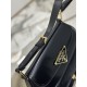 Glossy Flap Shoulder Bag Glossy Calfskin, Style Number: 1BD345