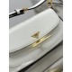 Glossy Flap Shoulder Bag Glossy Calfskin, Style Number: 1BD345