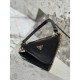 Twin Triangle Bag Soft Sheepskin Lining, Style Number: 1BC176