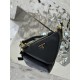 Twin Triangle Bag Soft Sheepskin Lining, Style Number: 1BC176