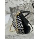 Twin Triangle Bag Soft Sheepskin Lining, Style Number: 1BC176