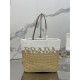 Fiber Tote Bag (Small) Imported Raffia Design, Handcrafted, Style Number: 1BG454