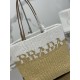 Fiber Tote Bag (Small) Imported Raffia Design, Handcrafted, Style Number: 1BG454