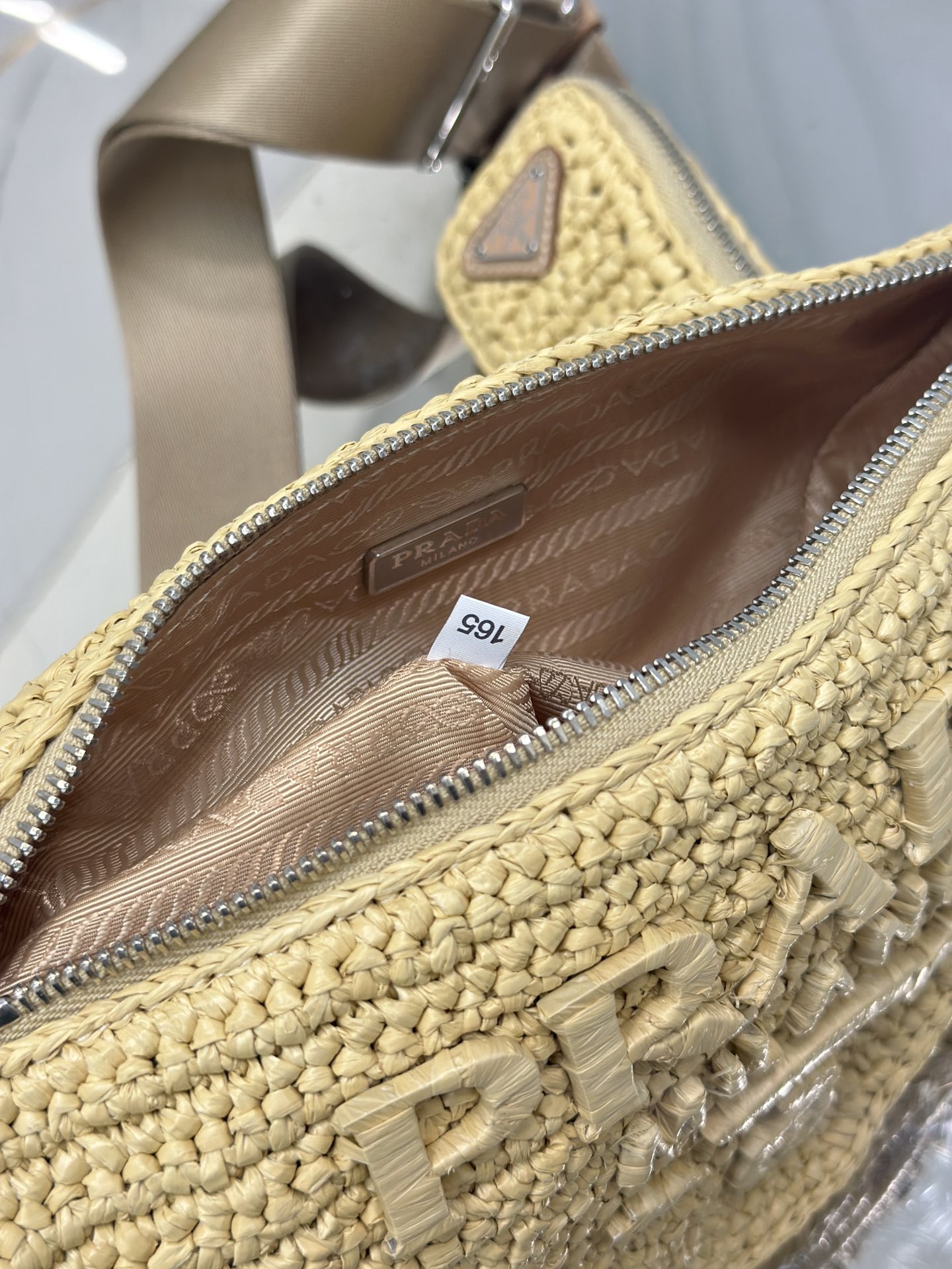 Woven Triangular Bag, Style Number: 1BH190