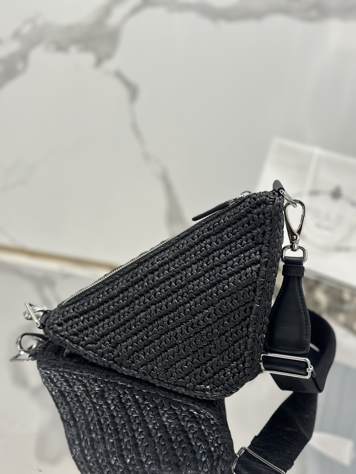 Woven Triangular Bag, Style Number: 1BH190