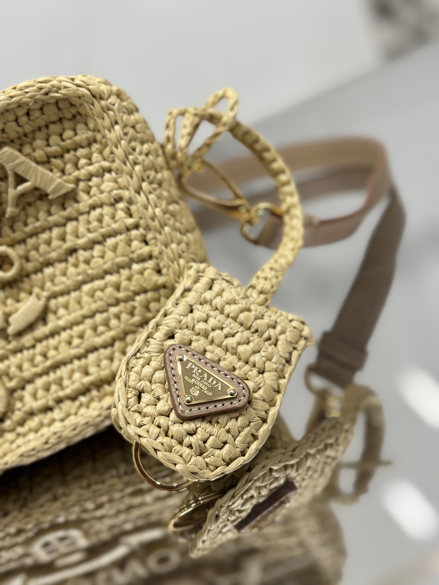 Straw Camera Bag Imported Raffia Design, Handcrafted, Style Number: 1BH196