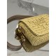 Woven Flap Bucket Bag, Style Number: 1BD335