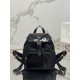 Backpack Imported Dragon Fabric and Glossy Cowhide, Style Number: 1BZ074